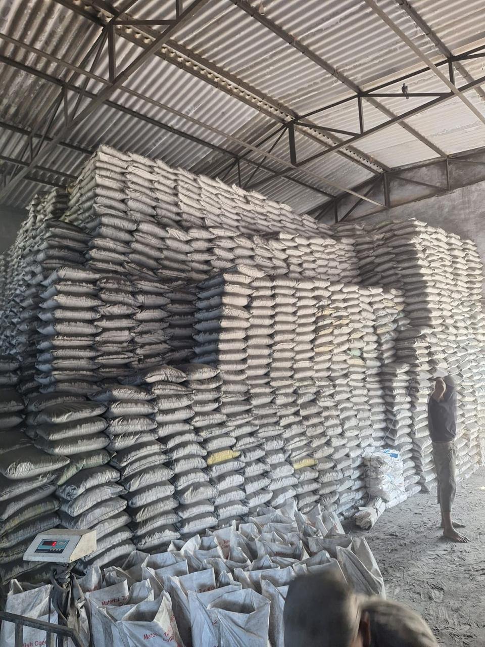 Rice Husk Ash shipping from India to Egypt